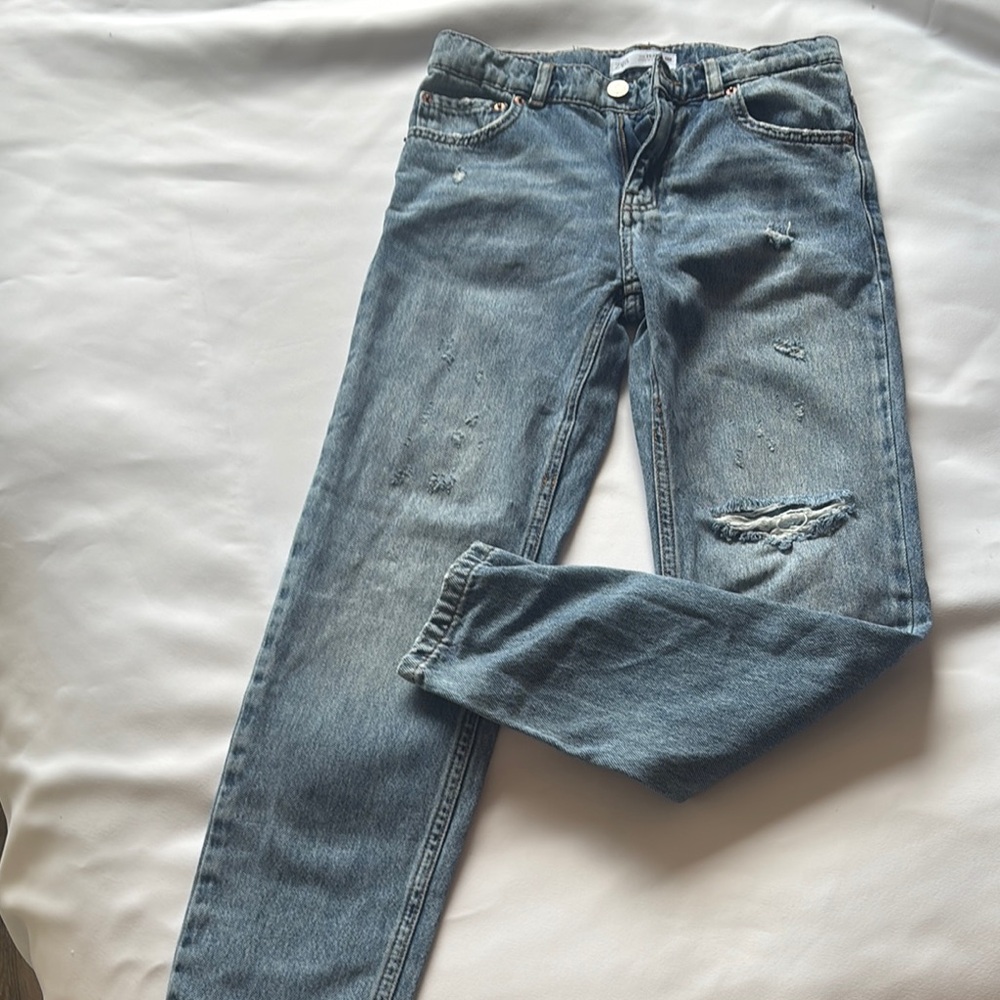 Zara Light Blue Denim Jeans for Boys